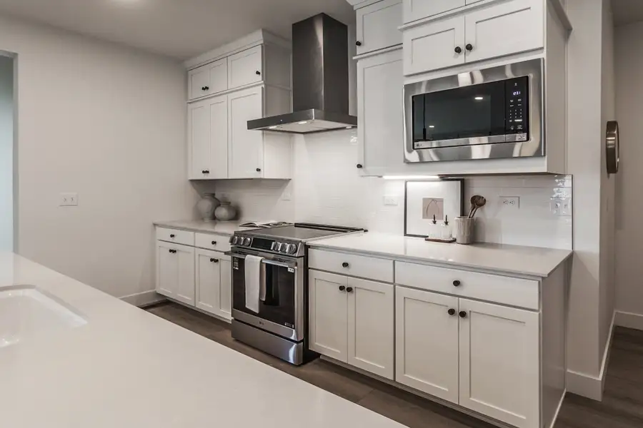 Furnished interior in a model home at Trailside Story Collection - Single Family Homes in Timnath (Image 65).