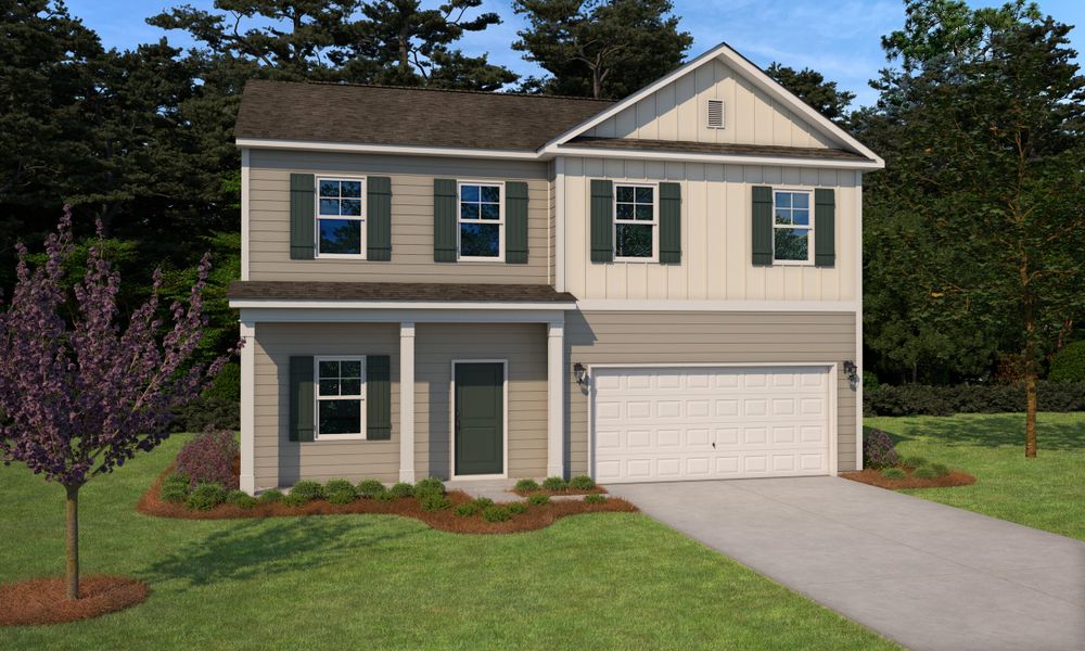 Front exterior of a home in the Amber Hill community, located in West Columbia, SC (Image 3). Front exterior of a home in the Amber Hill community, located in West Columbia, SC (Image 3).