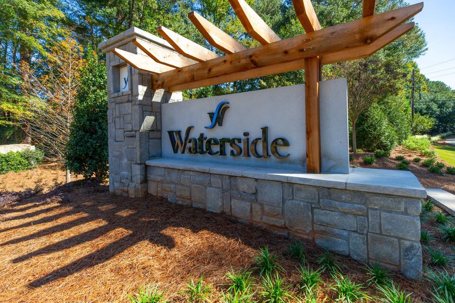 Waterside Community Sign Waterside Community Sign