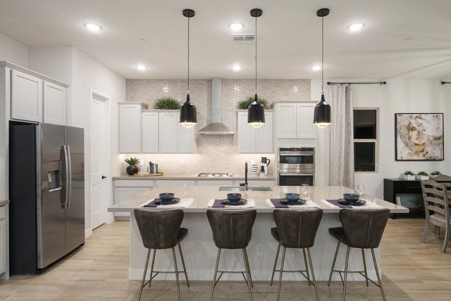 Furnished interior in a model home at Stonefield in Surprise (Image 12).