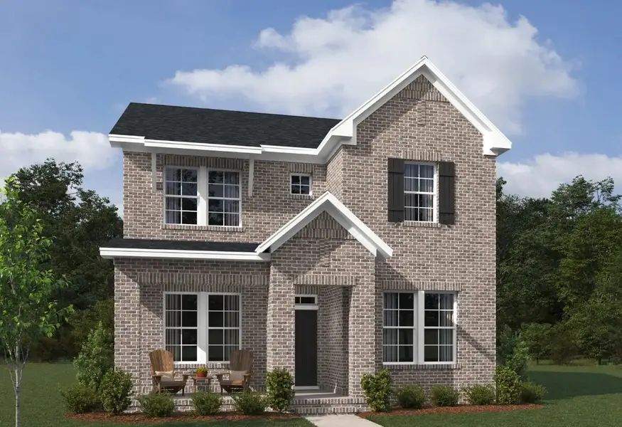 Front exterior of a home in the Promenade at Clari Park community, located in Murfreesboro, TN (Image 3).