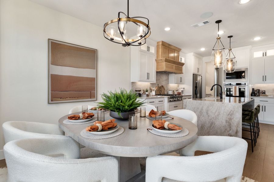 Plan 1687 North Sky 65s Casual Dining/Kitchen Photo by American Legend Homes