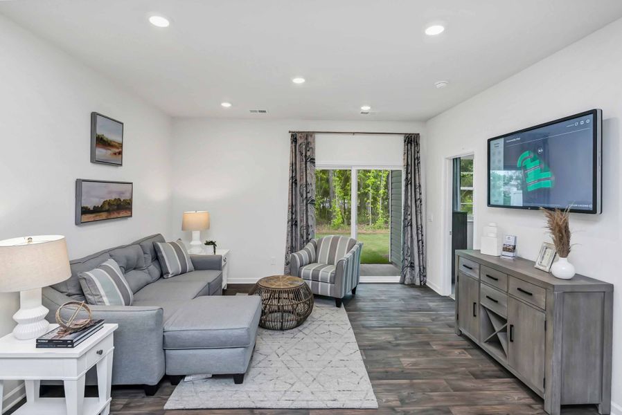 Furnished interior in a model home at Willow Commons in Lugoff (Image 17).