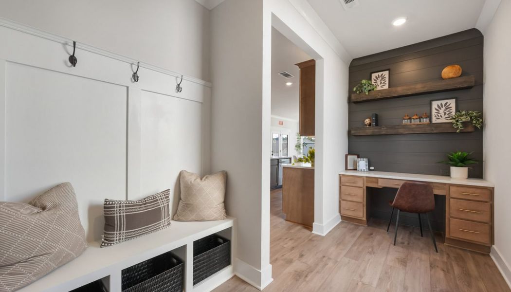 Furnished interior in a model home at Ponderosa Farms Manor in Gainesville (Image 20). Furnished interior in a model home at Ponderosa Farms Manor in Gainesville (Image 20).