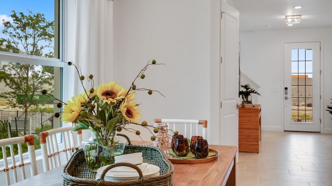 Furnished interior in a model home at Tide Marsh in Fort Myers (Image 14).