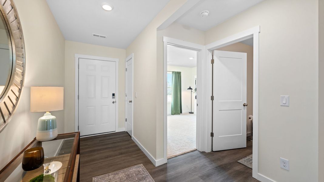 Furnished interior in a model home at The Preserve at Davis Place in Athens (Image 4). Furnished interior in a model home at The Preserve at Davis Place in Athens (Image 4).