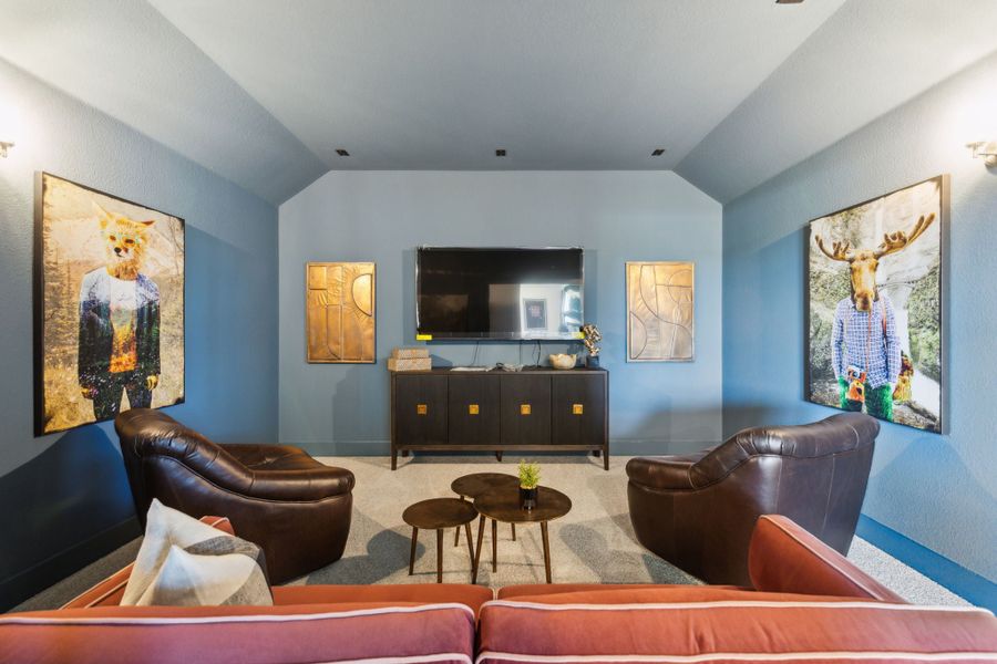 Furnished interior in a model home at Painted Tree Woodland West in McKinney (Image 64). Furnished interior in a model home at Painted Tree Woodland West in McKinney (Image 64).