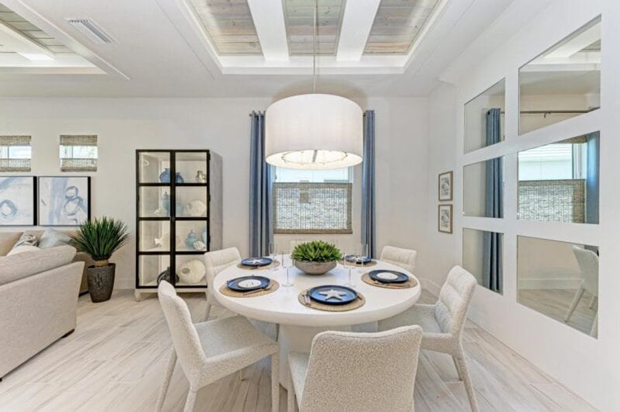 Furnished interior in a model home at Inspiration at Watercolor Place in Bradenton (Image 91). Furnished interior in a model home at Inspiration at Watercolor Place in Bradenton (Image 91).