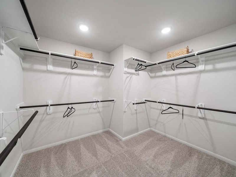 Furnished interior in a model home at Windmill Estates in Magnolia (Image 24).