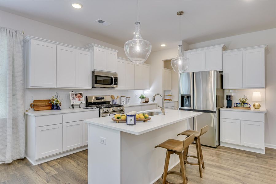 Furnished interior in a model home at Heritage Bay in Sumter (Image 8).