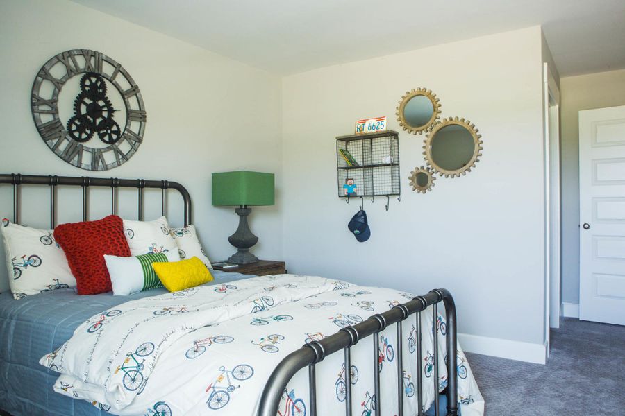 Furnished interior in a model home at White Oak in Arlington (Image 15).