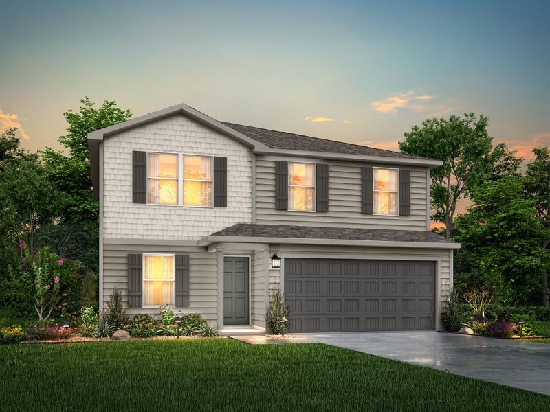 Front exterior of a home in the Courtland Place community, located in Cleburne, TX (Image 11).