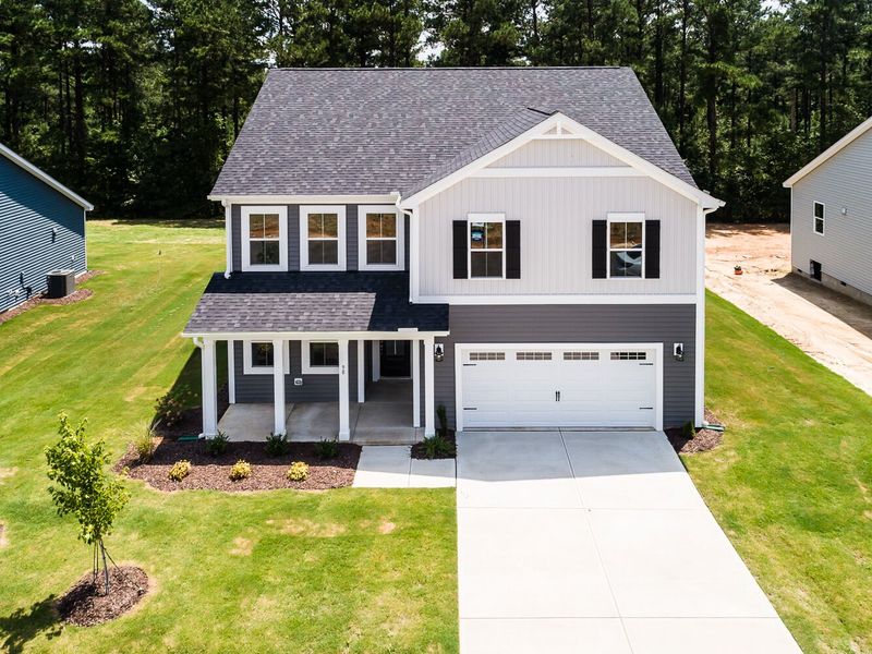 Front exterior of a home in the Madison Park community, located in Lillington, NC (Image 8).