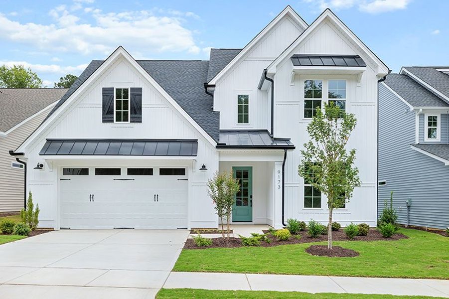 Front exterior of a home in the Kennebec Crossing community, located in Angier, NC (Image 53). Front exterior of a home in the Kennebec Crossing community, located in Angier, NC (Image 53).