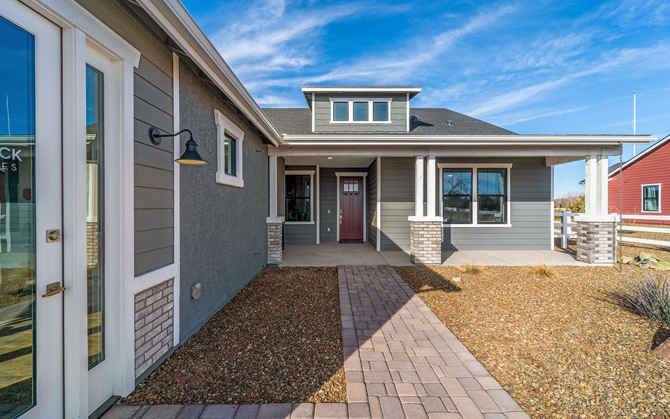 Front exterior of a home in the Heritage Pointe community, located in Chino Valley, AZ (Image 9).