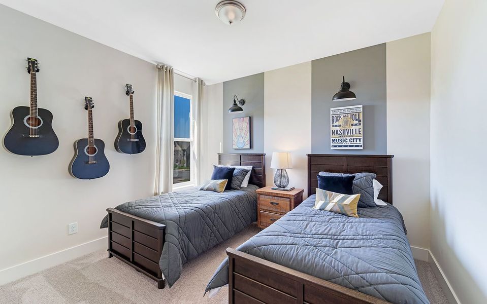 Furnished interior in a model home at McCain's Station in Gallatin (Image 9). Furnished interior in a model home at McCain's Station in Gallatin (Image 9).