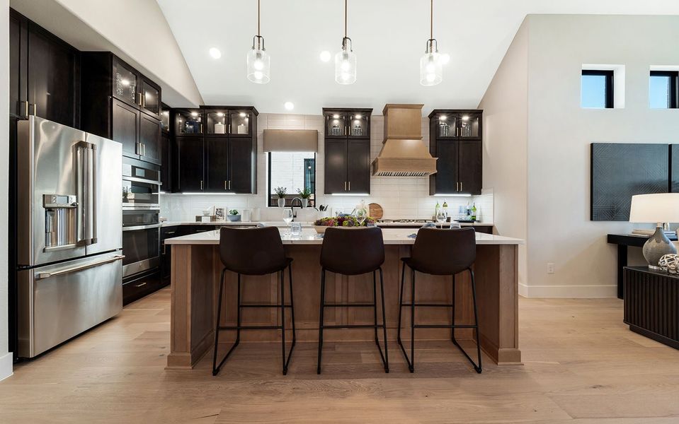 Furnished interior in a model home at Green Meadows in Celina (Image 25).