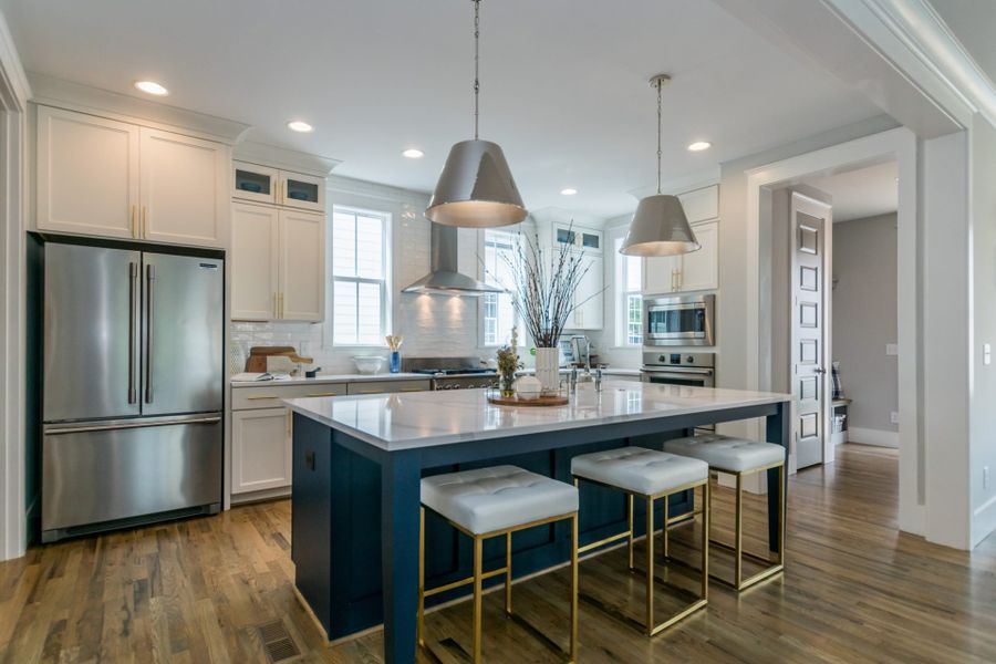 Furnished interior in a model home at 751 South in Durham (Image 20).