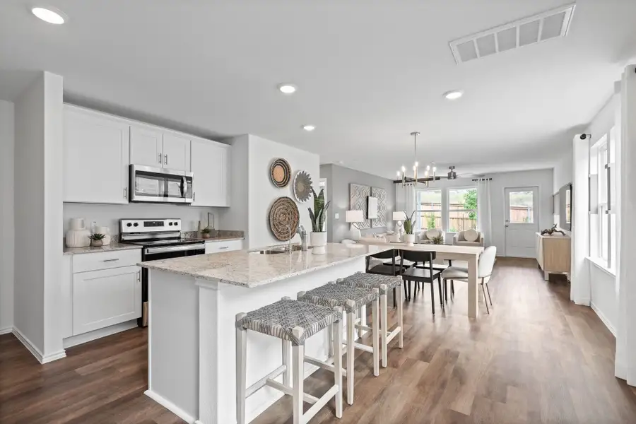 Fentress Model Home Kitchen