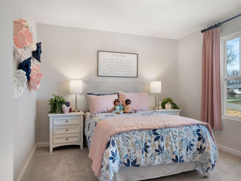 Furnished interior in a model home at Gatehouse Manor in Winston-Salem (Image 16).