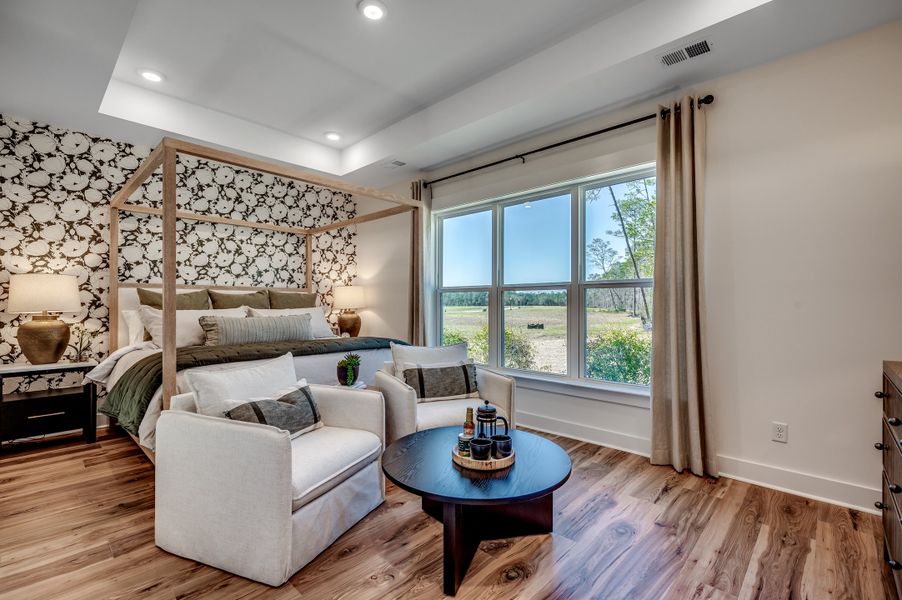 Furnished interior in a model home at Northbrook in Murrells Inlet (Image 10).