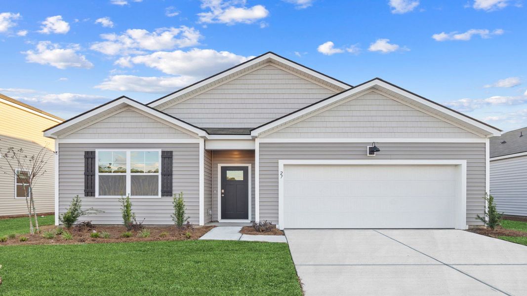 Front exterior of a home in the Stockyard community, located in Statesboro, GA (Image 3).