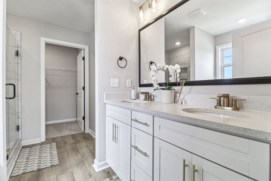 Furnished interior in a model home at Dunbar Village in Cayce (Image 25).