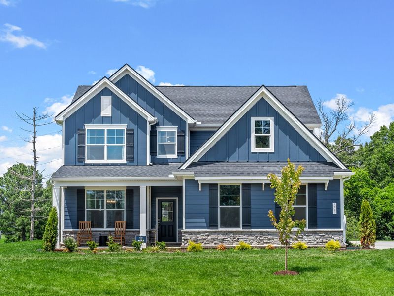 Front exterior of a home in the Benders Cove community, located in Mount Juliet, TN (Image 10).