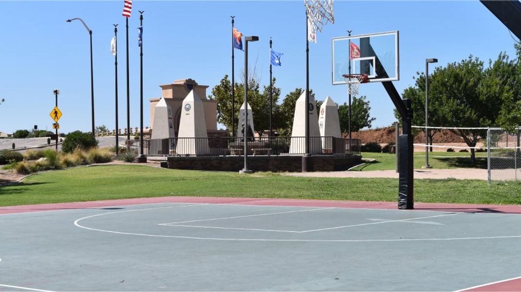 Rancho Sahaurita Basketball Court