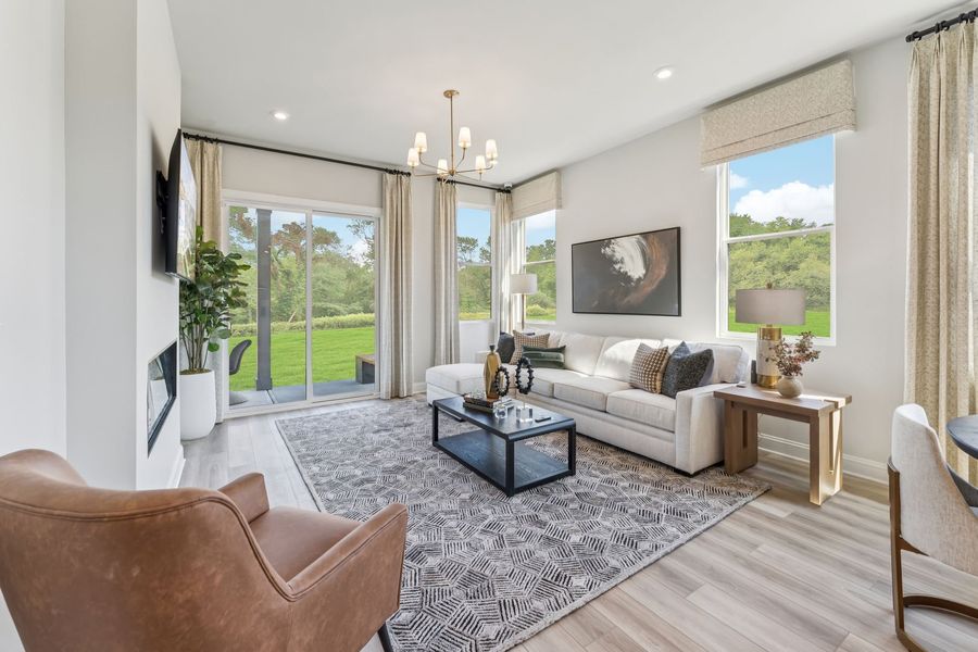 Comfortable family room