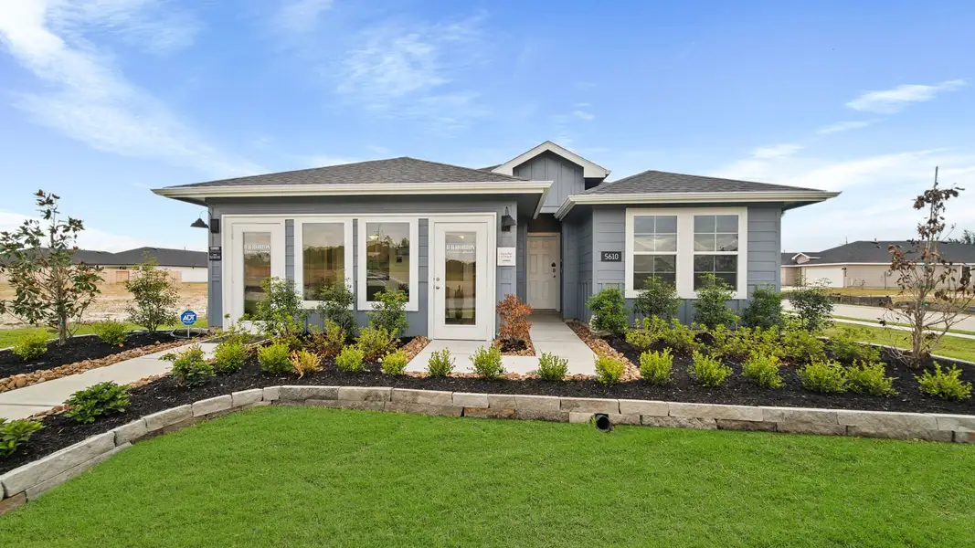 Front exterior of a home in the Reserve at Mallard Lakes community, located in Orange, TX (Image 1). Front exterior of a home in the Reserve at Mallard Lakes community, located in Orange, TX (Image 1).
