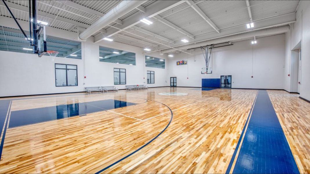 Verdana Village basketball court