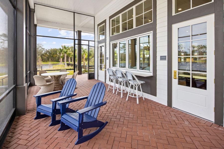 Exterior details of a home in Celebration - Island Village, Celebration (Image 5). Exterior details of a home in Celebration - Island Village, Celebration (Image 5).