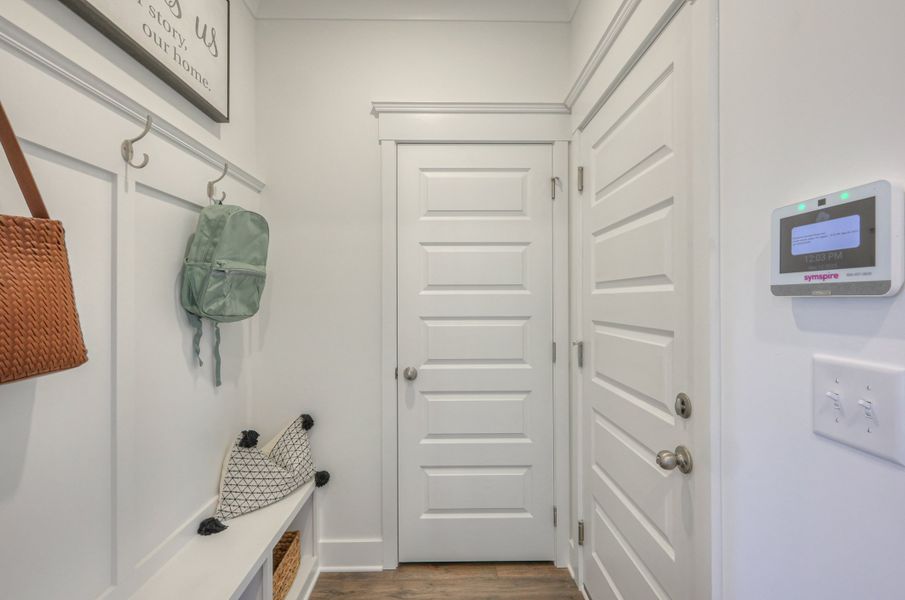 Furnished interior in a model home at Langford Farms in Gallatin (Image 25).