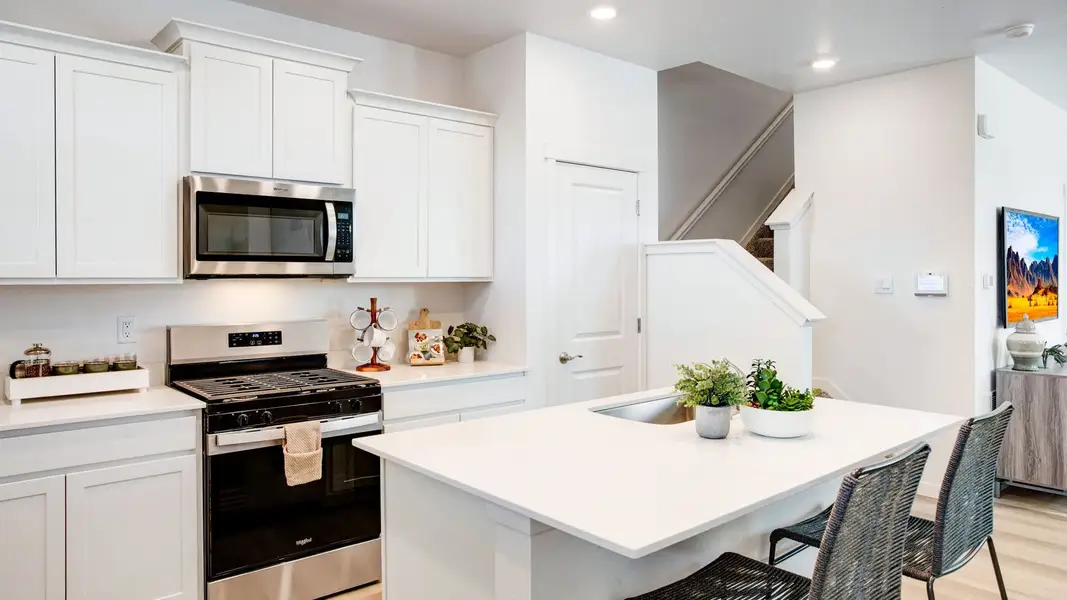 Furnished interior in a model home at Revere at Johnstown in Johnstown (Image 6).