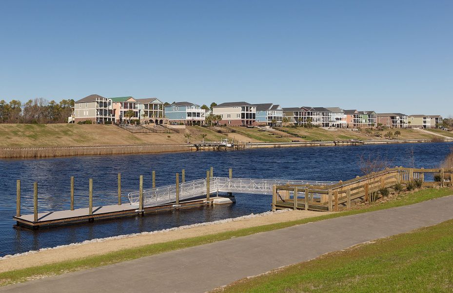 Pull your boat up to the Dock