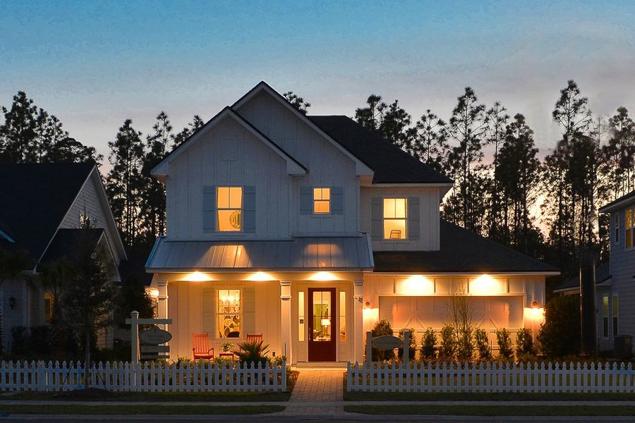 Front exterior of a home in the Heritage Trace in Nocatee community, located in Ponte Vedra, FL (Image 13). Front exterior of a home in the Heritage Trace in Nocatee community, located in Ponte Vedra, FL (Image 13).