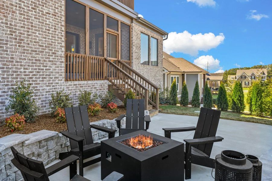 The Arydale Outdoor Living Area