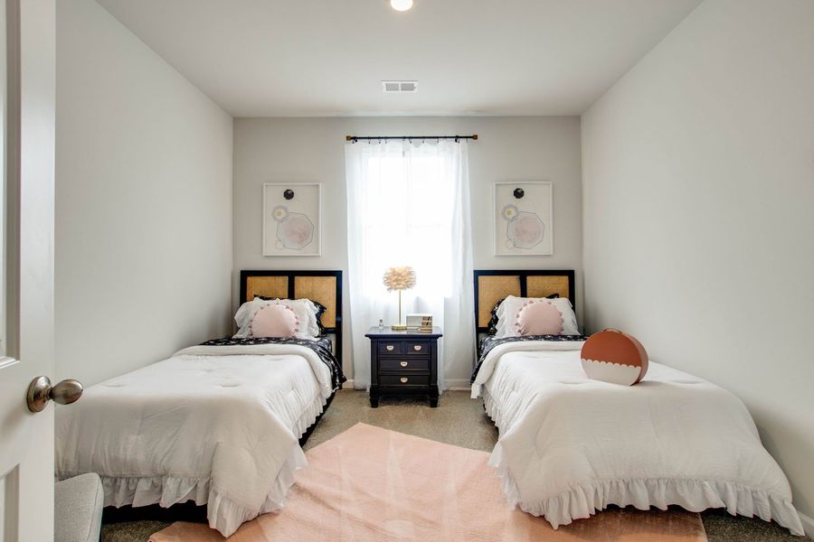 Furnished interior in a model home at Hartmann Crossing in Lebanon (Image 24). Furnished interior in a model home at Hartmann Crossing in Lebanon (Image 24).