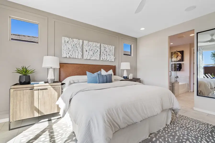 Furnished interior in a model home at Saddleback Encore in Peoria (Image 4). Furnished interior in a model home at Saddleback Encore in Peoria (Image 4).