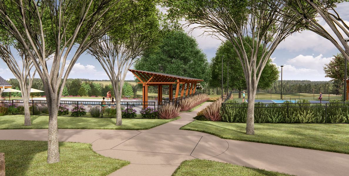 Amenity Center Rendering Amenity Center Rendering