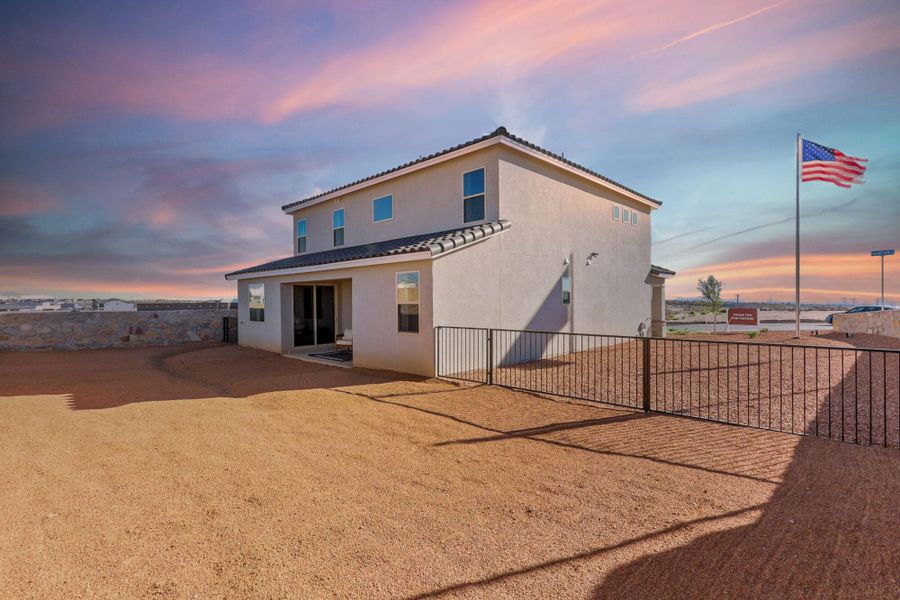Exterior details of a home in Emerald Estates, Horizon City (Image 9). Exterior details of a home in Emerald Estates, Horizon City (Image 9).