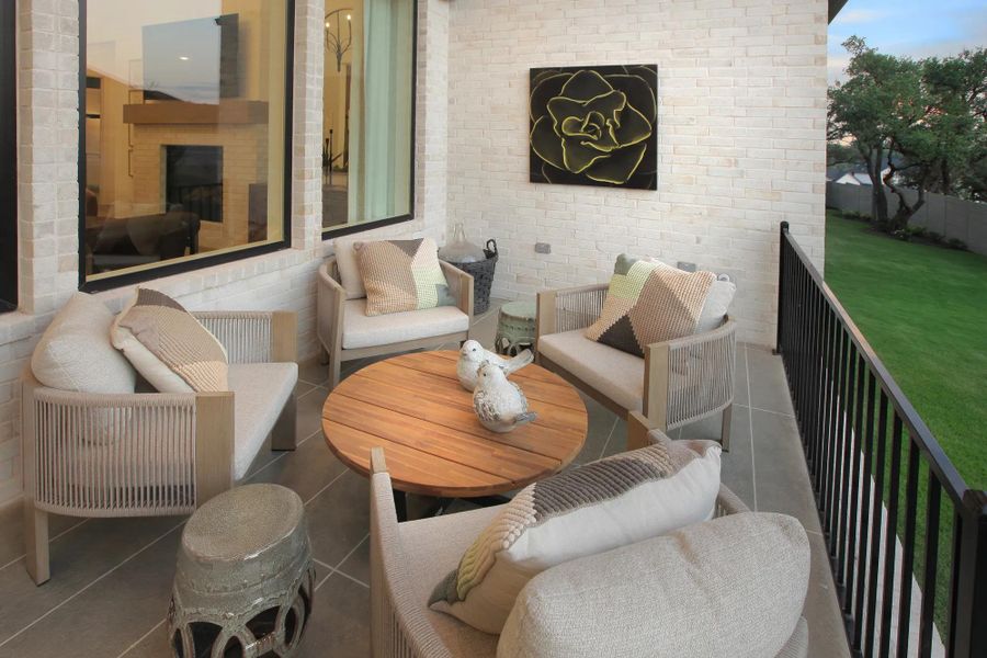 The Dakota Outdoor Living Area The Dakota Outdoor Living Area