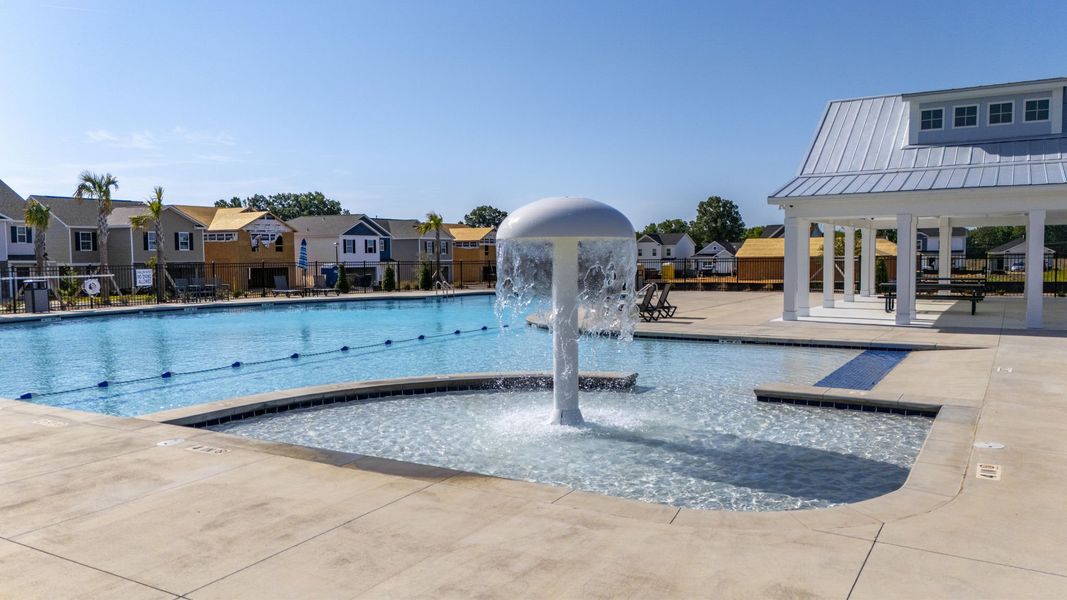 Front exterior of a home in the Hunter's Branch community, located in Hopkins, SC (Image 12).