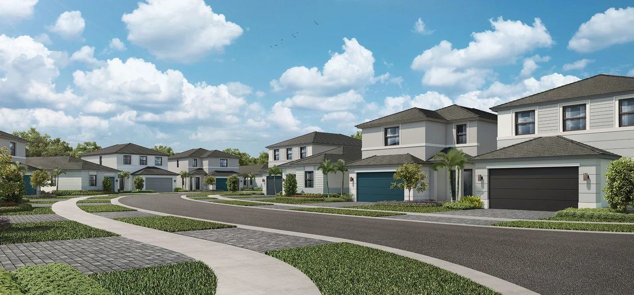 Front exterior of a home in the Villas De San Diego community, located in Miami, FL (Image 3).