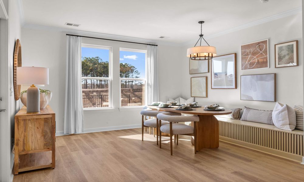 Furnished interior in a model home at Bridgewater - Shorehaven Village in Little River (Image 47).