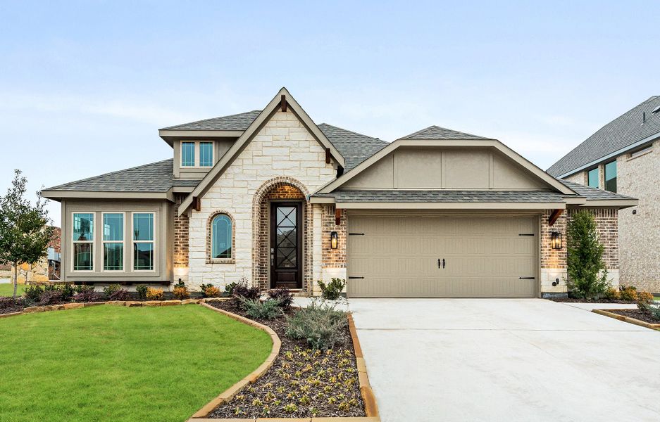 Maplewood Cypress II Model. Maplewood New Homes in Glenn Heights, TX