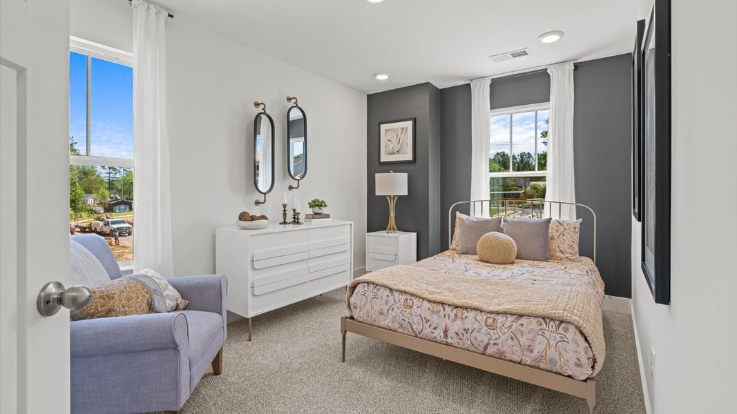 Furnished interior in a model home at Anna's Pointe in Simpsonville (Image 25). Furnished interior in a model home at Anna's Pointe in Simpsonville (Image 25).