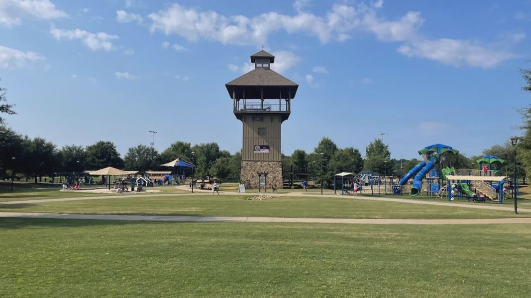Playground in Spartanburg, SC at Tyger River Park near Tyger Ridge by DRB Homes Playground in Spartanburg, SC at Tyger River Park near Tyger Ridge by DRB Homes