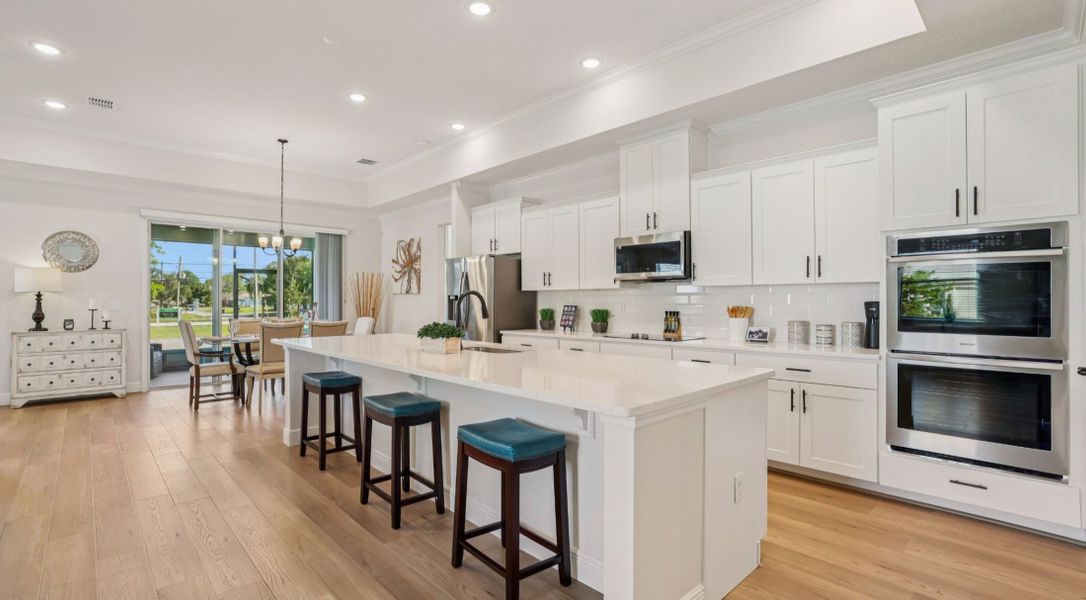 Furnished interior in a model home at Mount Plymouth Greens in Mount Plymouth (Image 5).